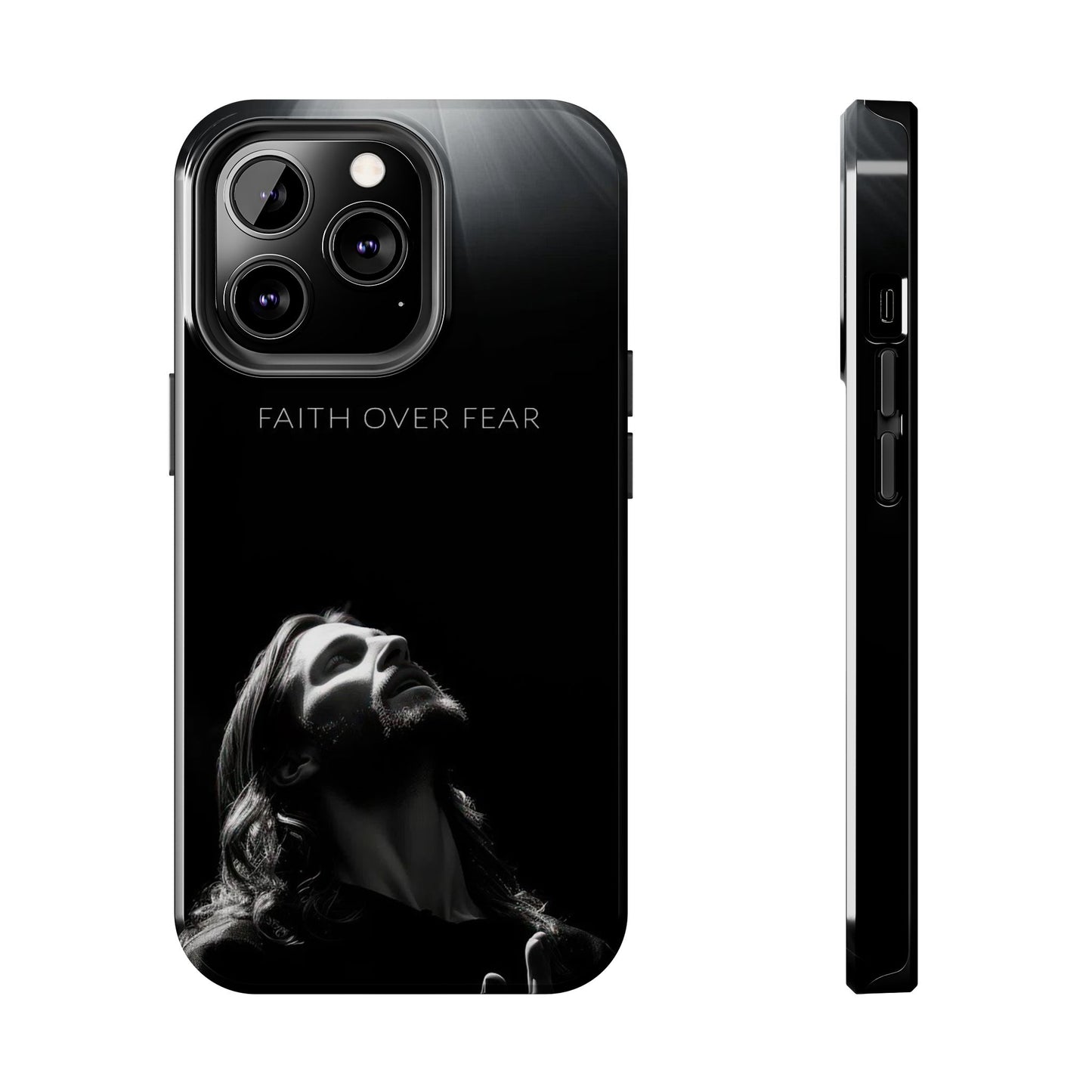 Faith Over Fear Tough Phone Cases | Inspirational Phone Cover, Gift for Believers, Motivational Accessory, Spiritual Protection Case, [...]