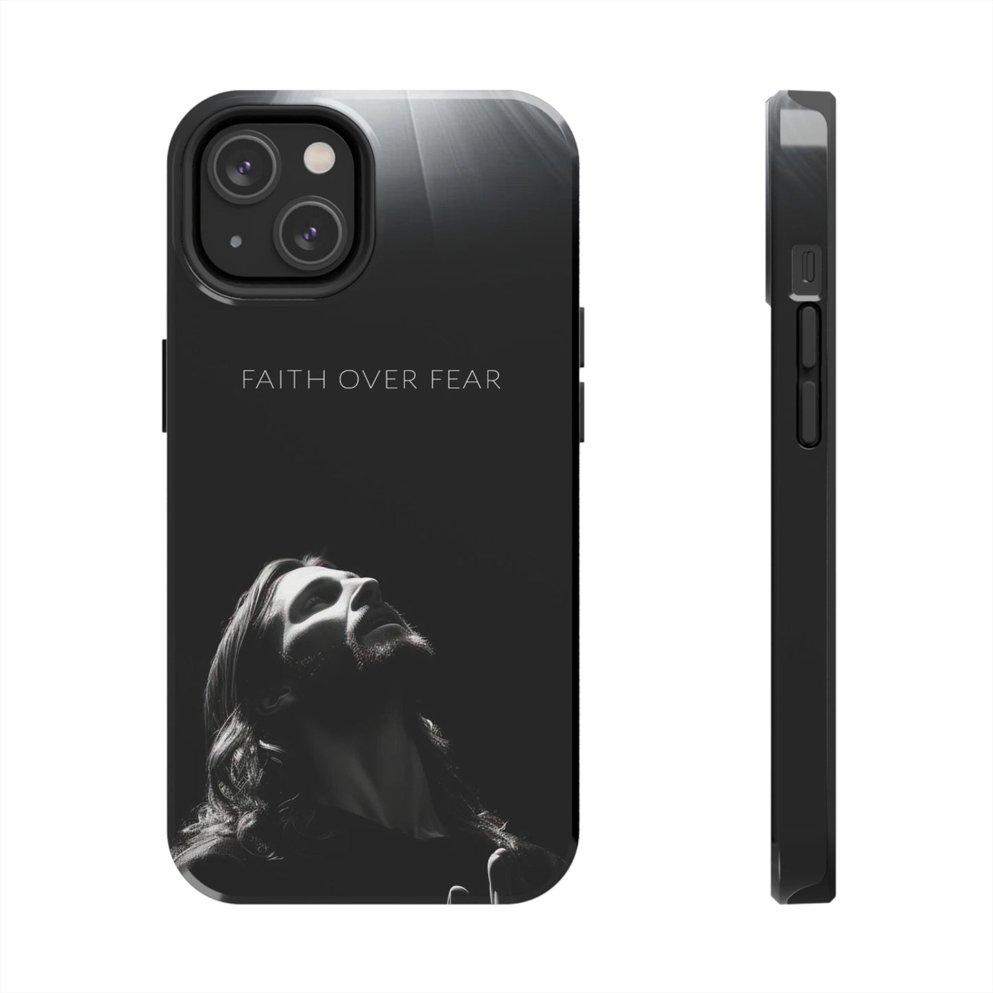 Faith Over Fear Tough Phone Cases | Inspirational Phone Cover, Gift for Believers, Motivational Accessory, Spiritual Protection Case, [...]