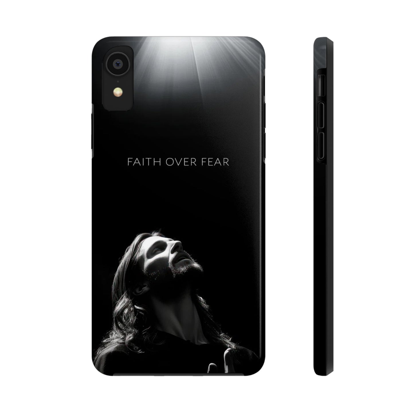 Faith Over Fear Tough Phone Cases | Inspirational Phone Cover, Gift for Believers, Motivational Accessory, Spiritual Protection Case, [...]