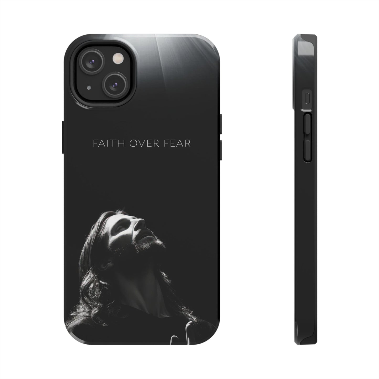 Faith Over Fear Tough Phone Cases | Inspirational Phone Cover, Gift for Believers, Motivational Accessory, Spiritual Protection Case, [...]