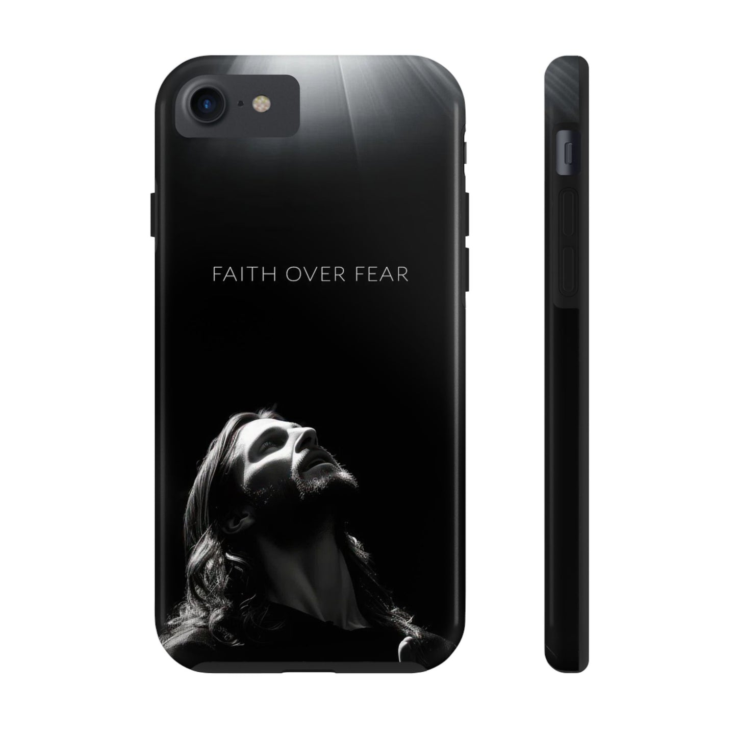 Faith Over Fear Tough Phone Cases | Inspirational Phone Cover, Gift for Believers, Motivational Accessory, Spiritual Protection Case, [...]