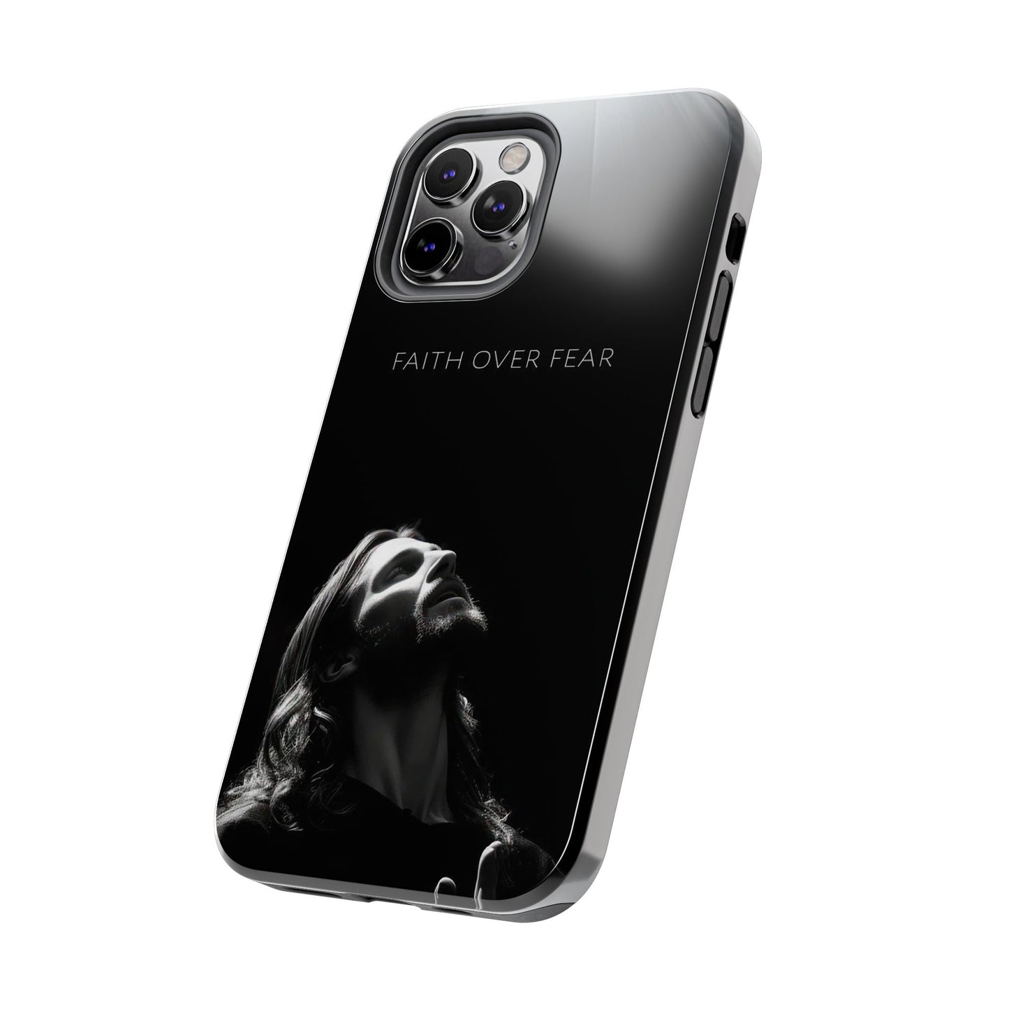 Faith Over Fear Tough Phone Cases | Inspirational Phone Cover, Gift for Believers, Motivational Accessory, Spiritual Protection Case, [...]