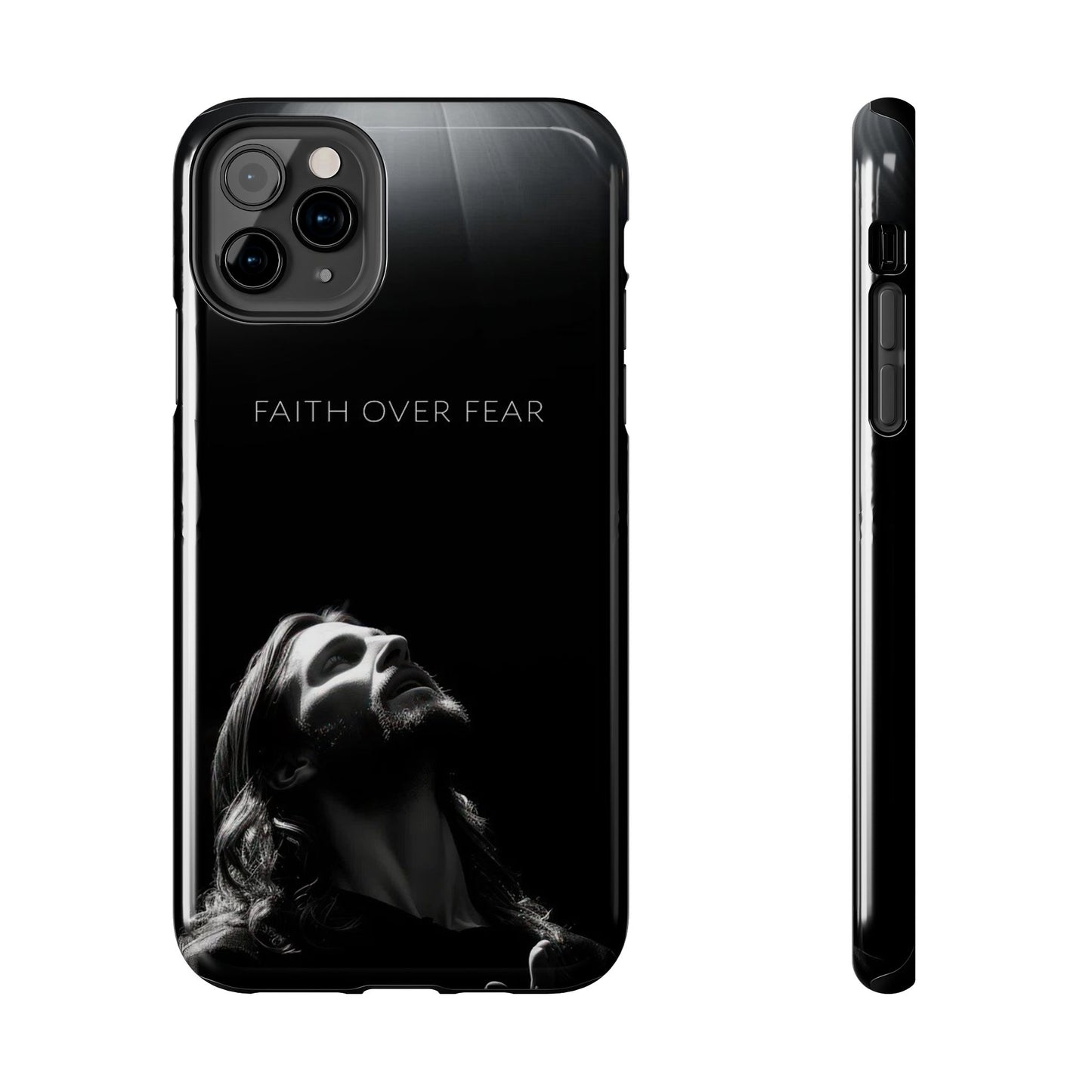 Faith Over Fear Tough Phone Cases | Inspirational Phone Cover, Gift for Believers, Motivational Accessory, Spiritual Protection Case, [...]