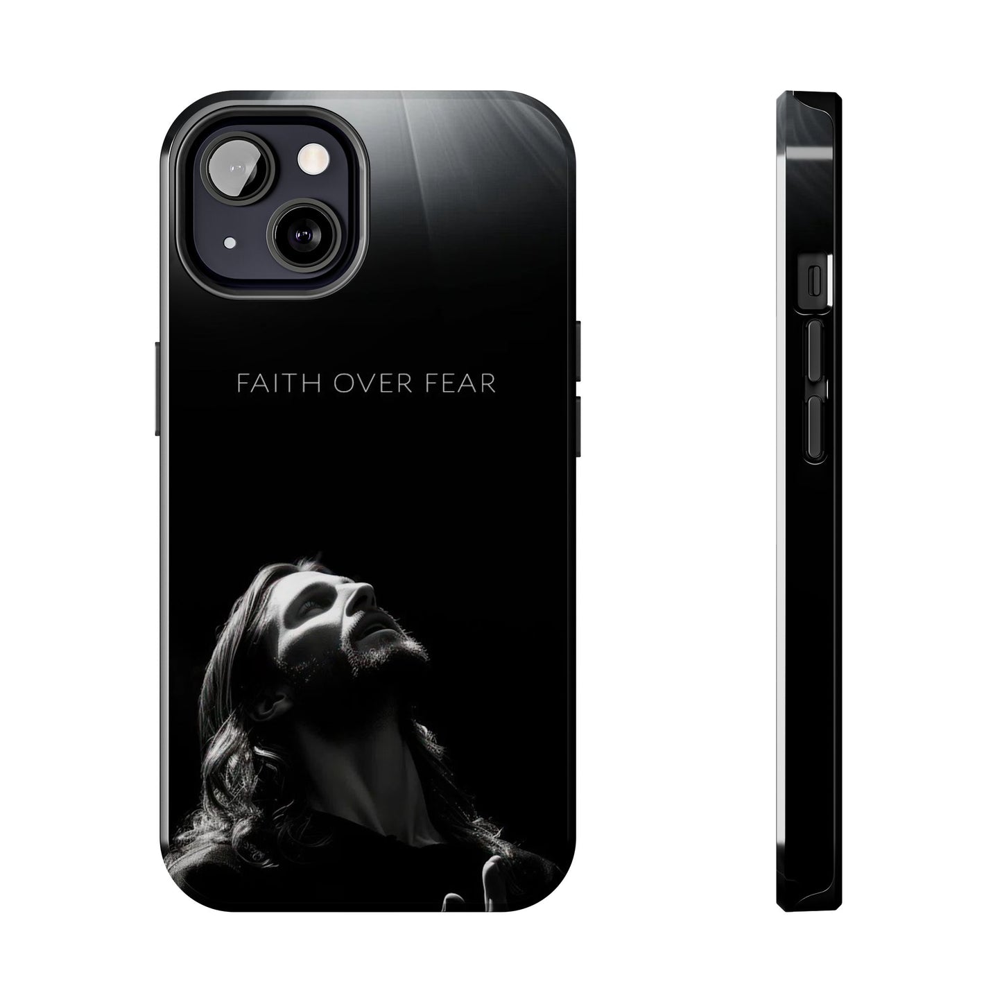 Faith Over Fear Tough Phone Cases | Inspirational Phone Cover, Gift for Believers, Motivational Accessory, Spiritual Protection Case, [...]