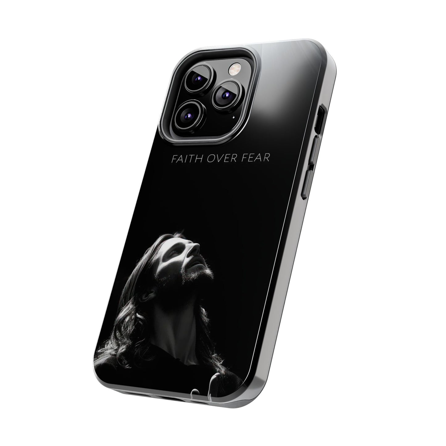 Faith Over Fear Tough Phone Cases | Inspirational Phone Cover, Gift for Believers, Motivational Accessory, Spiritual Protection Case, [...]