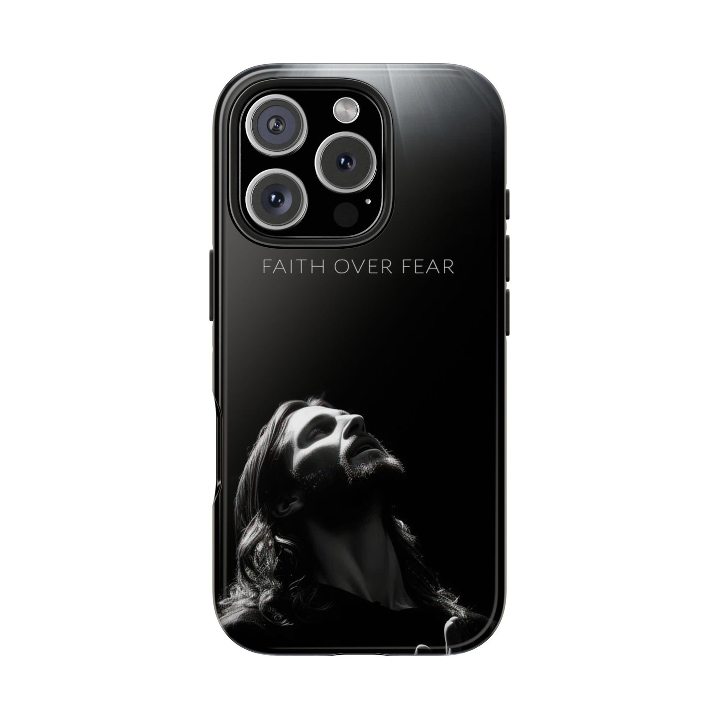 Faith Over Fear Tough Phone Cases | Inspirational Phone Cover, Gift for Believers, Motivational Accessory, Spiritual Protection Case, [...]