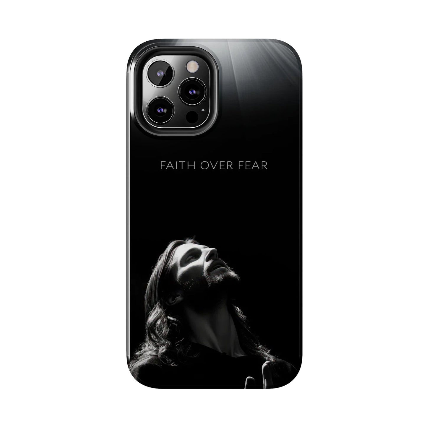 Faith Over Fear Tough Phone Cases | Inspirational Phone Cover, Gift for Believers, Motivational Accessory, Spiritual Protection Case, [...]
