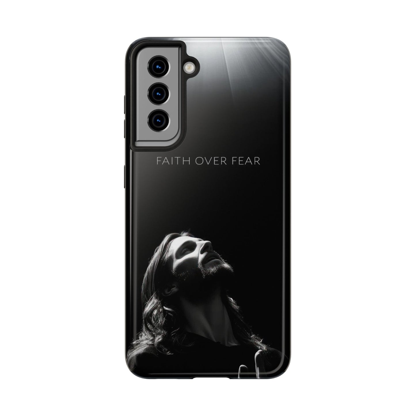 Faith Over Fear Tough Phone Cases | Inspirational Phone Cover, Gift for Believers, Motivational Accessory, Spiritual Protection Case, [...]