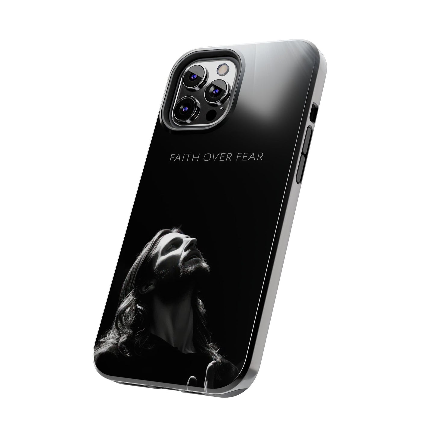 Faith Over Fear Tough Phone Cases | Inspirational Phone Cover, Gift for Believers, Motivational Accessory, Spiritual Protection Case, [...]