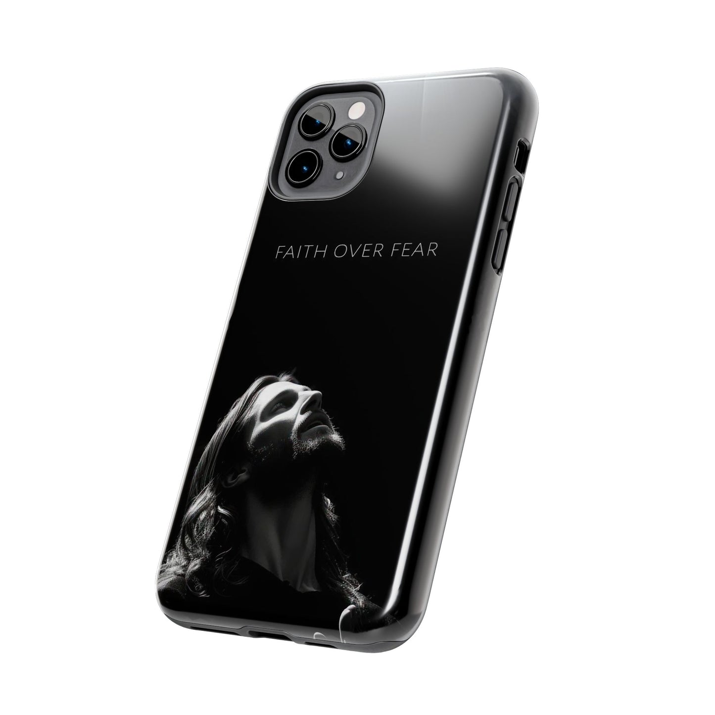 Faith Over Fear Tough Phone Cases | Inspirational Phone Cover, Gift for Believers, Motivational Accessory, Spiritual Protection Case, [...]