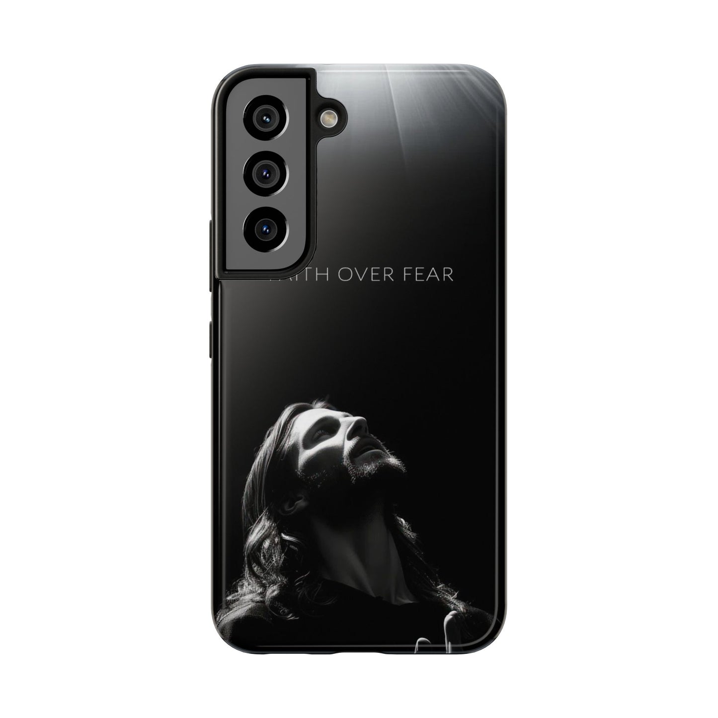 Faith Over Fear Tough Phone Cases | Inspirational Phone Cover, Gift for Believers, Motivational Accessory, Spiritual Protection Case, [...]